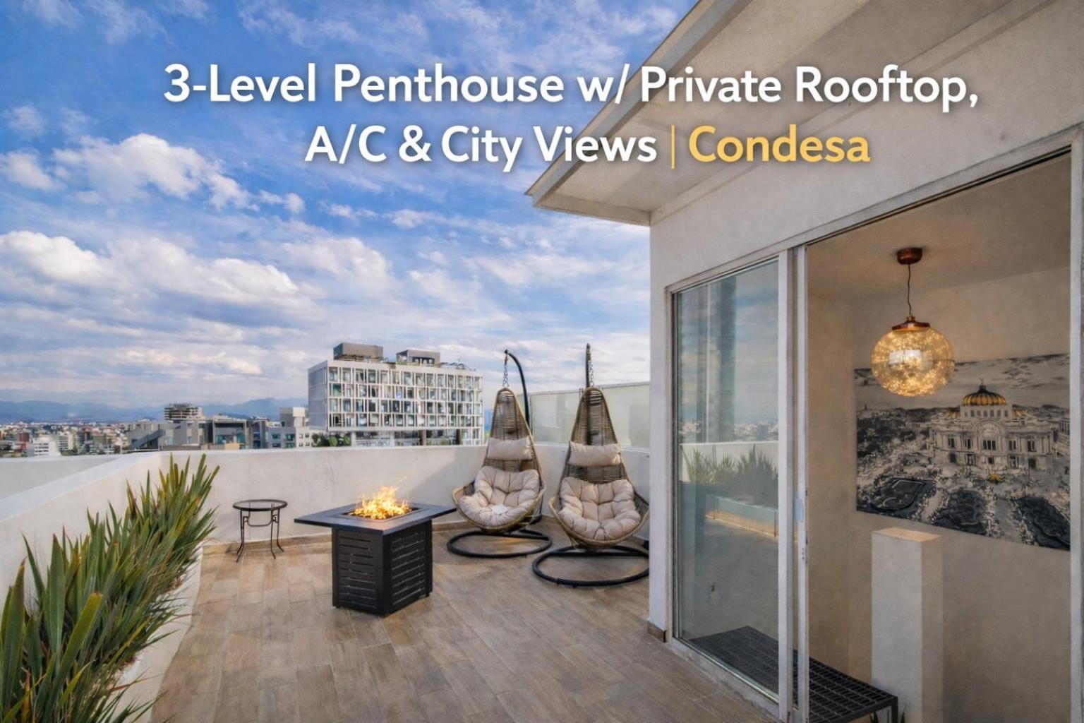 3-FLOOR PENTHOUSE PRIVATE ROOF GARDEN HIGH SPEED WI-FI 500MB AIR ...